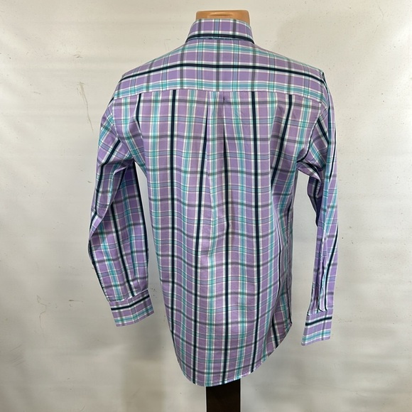Peter Millar long sleeve button down collar shirt.  S - Picture 6 of 7
